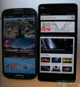 WIKO HIGHWAY VS Samsung Galaxy S4 FACE