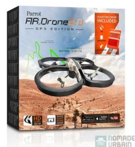 Parrot ARDRONE GPS packaging