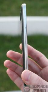 Samsung Galaxy S5 tranche gauche