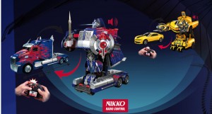 Jouet Hasbro Transformers NIKKO Transformers 4 Robot RC Optimus Prime