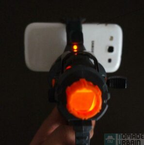 HEXA3-APPtAG-LaserBlaster-faec en plein tir