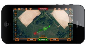 Parrot ARDRONE GPS app