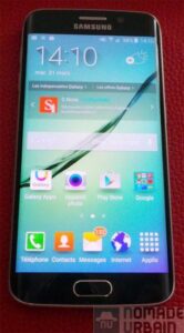 Samsung Galaxy S6 Edge face