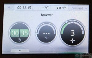 Test VonWerk Thermomix TM5 écran recette 3