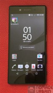 Test sony mobile xperia z5 face avant