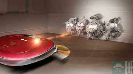 Pac Man aspirateur pour jeu en grandeur nature avec le LG HomBot