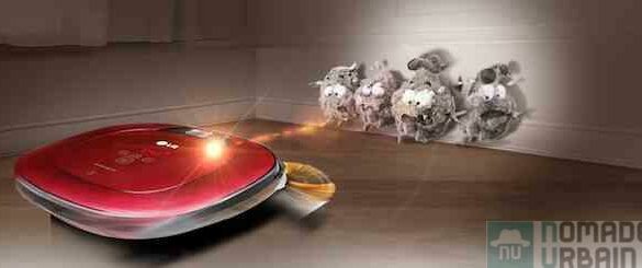 Pac Man aspirateur pour jeu en grandeur nature avec le LG HomBot