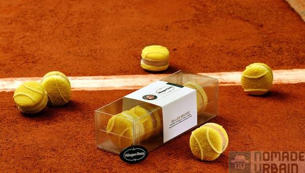 Roland Garros et ses balles de tennis glacées