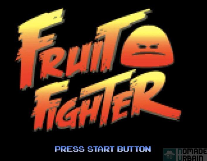 Après YouPomme voici venus le jeux vidéo Fruit-Fighter parrainé par Fruit Norris !