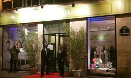 Acer occupe de façon éphémère le centre de Paris !