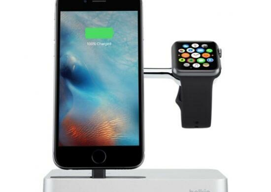 Un cadeau par jour 13/18, Station de recharge Valet de Belkin pour Apple Watch et iPhone, charge organisée