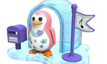 Un jouet par jour 24/24, DigiPenguins, Banquise en milieu tempéré