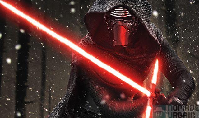 Un cadeau par jour 12/18, Kylo Ren sabre laser Fx Deluxe Star Wars 7, CROIX LASER pour déco lumineuse