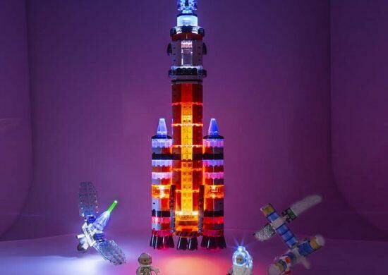 Laser Pegs Mars Rocket, l&rsquo;idée jouet du jour, les briques favorites d&rsquo;Elon Musk ?
