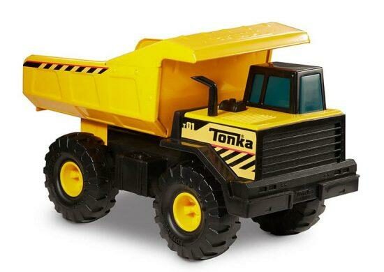 le Camion Tonka, l’idée jouet du jour les garçons, les papas et au-delà !