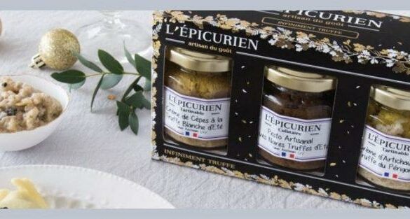 Coffret l’Epicurien, l’idée gourmande du jour avec des pots en verre aux mille et une saveurs !