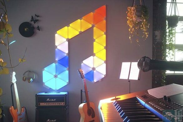 Nanoleaf Light Panels, l’idée cadeau du jour, pour un intérieur aussi lumineux que rythmé