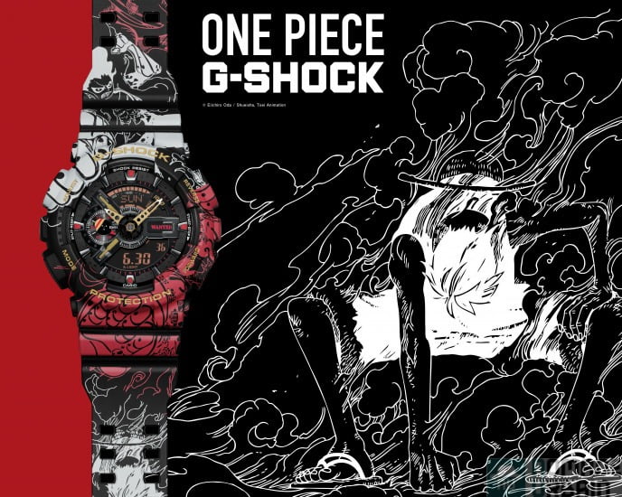 G-Shock One Piece, la dualité de Luffy s’empare de votre poignet !