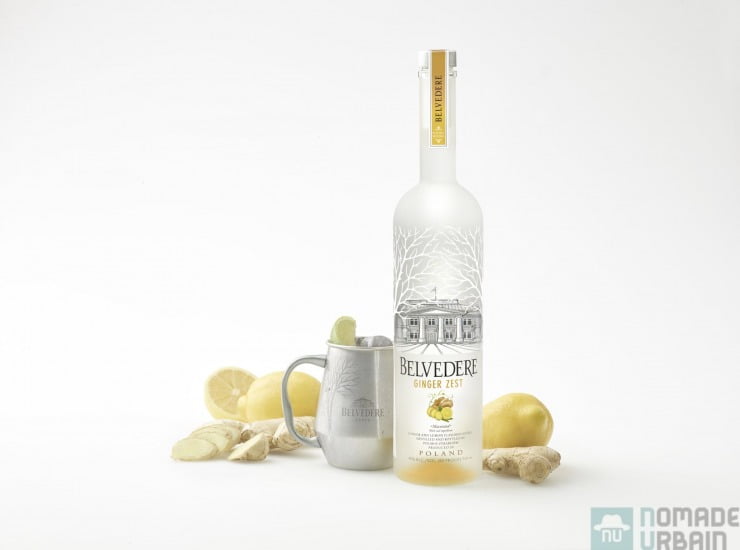 Le cocktail de la semaine, le Polish Mule par Belvedere Ginger Zest