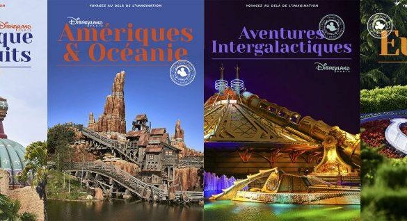 Guide de voyage Disneyland Paris, 4 guides pour découvrir le monde dans le parc !