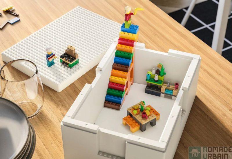 BYGGLEK, Ikea et Lego inventent le rangement créatif !
