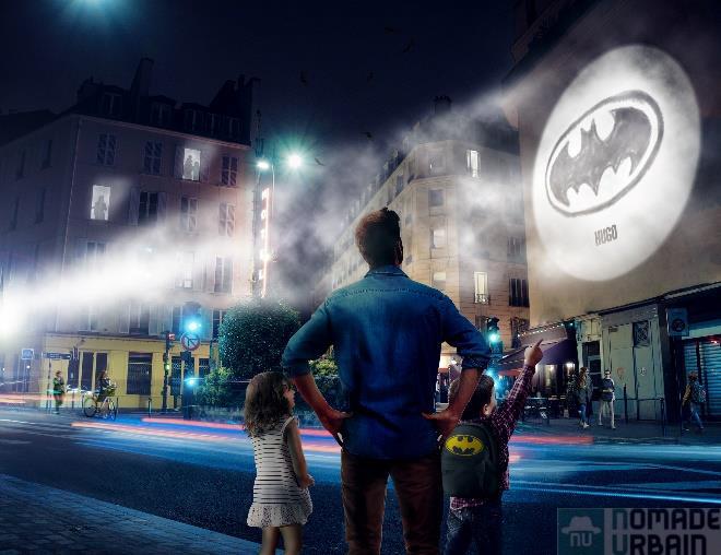 Ton Logo Batman, transforme ton mur en Gotham City!