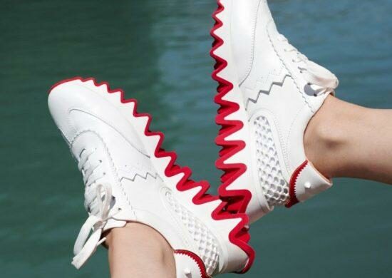 LoubiShark, des sneakers Louboutin de la languette à la semelle rouge !