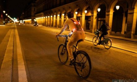 Weelight, le harnais ultra light et lumineux pour les vélotafeurs !