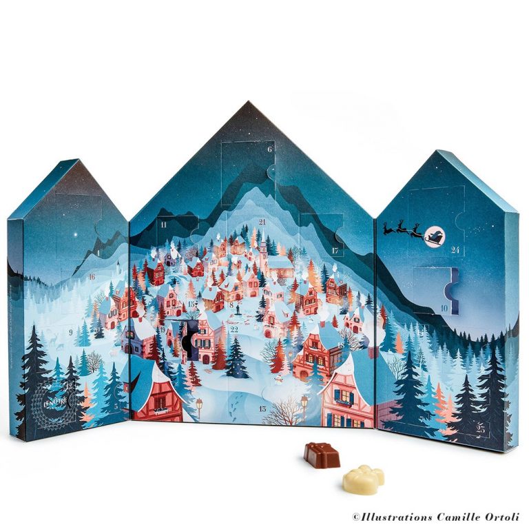 Le Calendrier de l'Avent Lenôtre, l'attente de Noël se fait alsacienne Calendrier Avent Lenotre