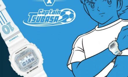G-Shock x Captain Tsubasa, la montre qui va droit au but