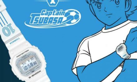 G-Shock x Captain Tsubasa, la montre qui va droit au but