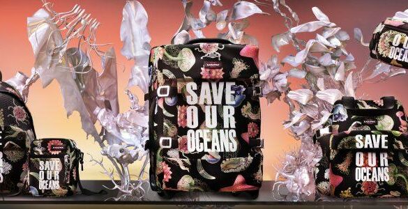 Eastpak x Vivienne Westwood, bagagerie 100 % plastique océanique recyclé !