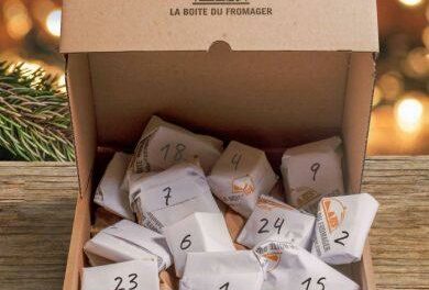 Calendrier de l’Avent du Fromage, vous en rêviez? La Boîte du Fromager l’a fait !