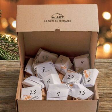 Calendrier de l’Avent du Fromage, vous en rêviez? La Boîte du Fromager l&rsquo;a fait !