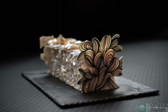 La bûche de Noël Molitor, l&rsquo;idée gourmande du jour (2/24), l&rsquo;art se dévore !