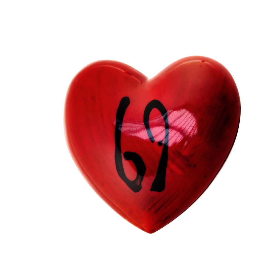 Cœur 69 érotique la Saint-Valentin de Patrick Roger