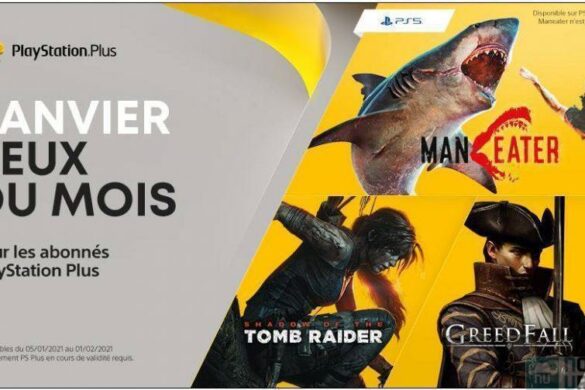 PlayStation Plus, les jeux du mois de janvier 2021 à télécharger dès ce soir minuit !
