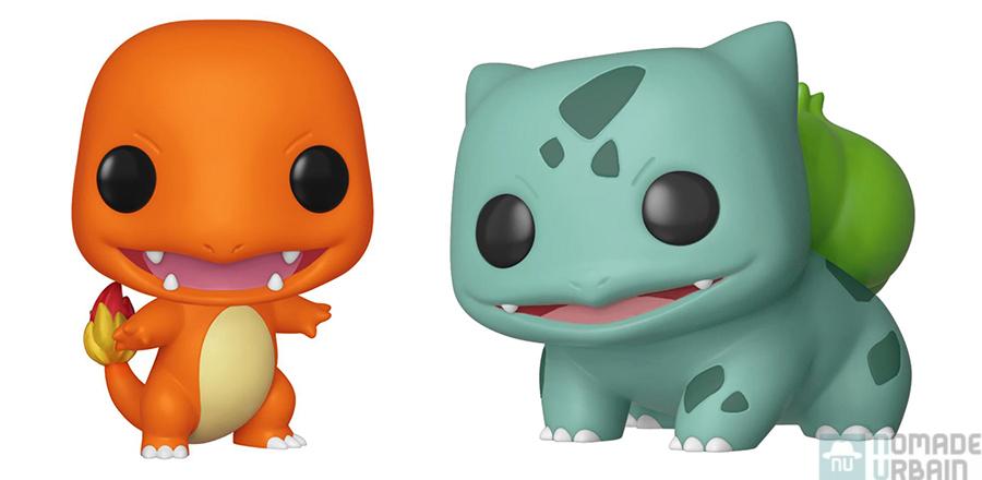 Pokémon Pop ! Funko vient d'attraper Salamèche et Carapuce