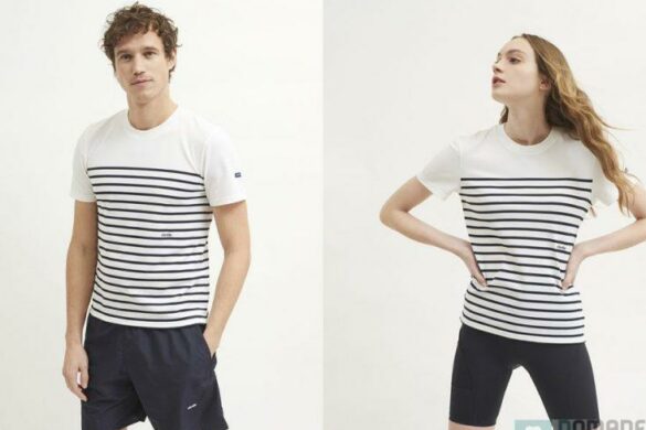 Circle Sportswear x Saint James, la marinière se fait sportive et recyclable.