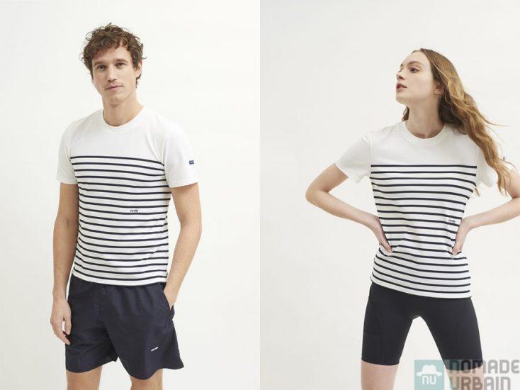 Circle Sportswear x Saint James, la marinière se fait sportive et recyclable.