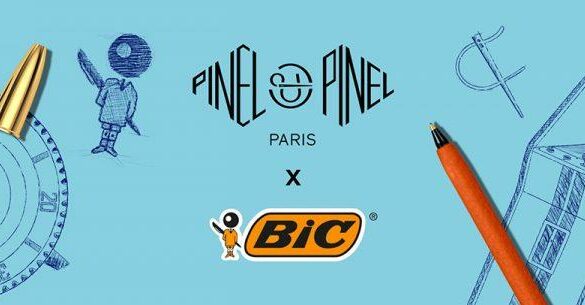 Pinel et Pinel X BIC, le stylo à bille Cristal rencontre le luxe.