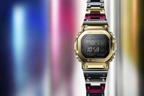 G-Shock GMW-B5000TR, la montre au titane ionique éblouissante de couleurs