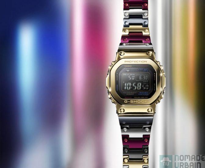 G-Shock GMW-B5000TR, la montre au titane ionique éblouissante de couleurs