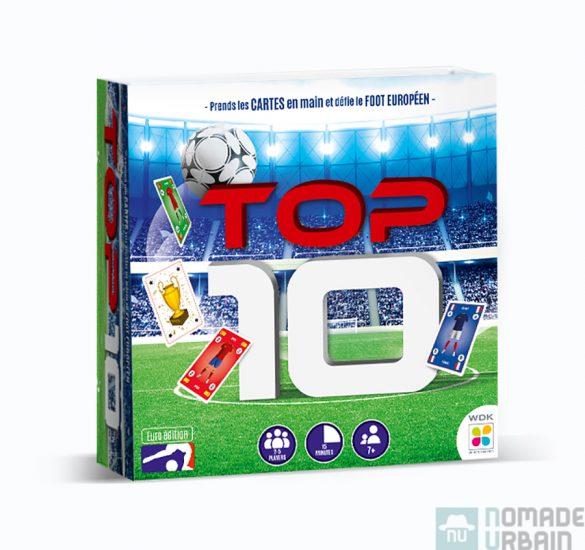 Jeu de cartes football 'Top 10' - Bleu - Kiabi - 5.00€