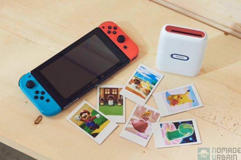 Instax x Nintendo, vos captures Switch deviennent des photos instantanées