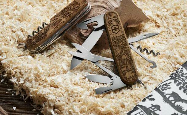 Victorinox Climber Wood Swiss Spirit Special Edition 2021, le couteau suisse qui envoi du bois