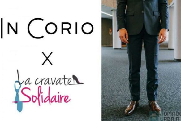 In Corio x La Cravate Solidaire, premier pas, bien chaussé, vers l’emploi