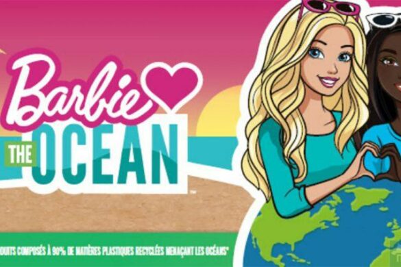 Barbie Aime l&rsquo;Océan, les poupée en plastiques recyclés pour le bien des océans