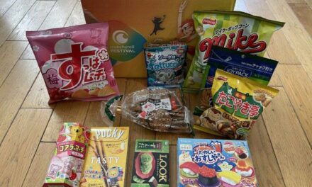 Test de la box snacks NipponShopper, grignotage du Soleil-Levant
