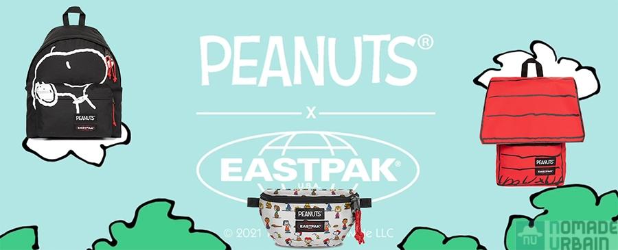 Eastpak x Peanuts, les sacs à dos qui ont du chien philosophe -